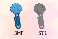 Paper Clip, Sea shell STL/3MF files for 3D Printing Product Image 2