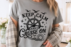 Keep Calm And Cruise On Svg, Family Cruise Svg. Product Image 3