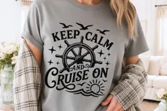 Keep Calm And Cruise On Svg, Family Cruise Svg. Product Image 3