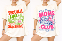 Beach Club PNG Bundle, Sassy Summer Preppy Sublimation Product Image 2