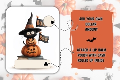 Boo Halloween Money Card, Printable Halloween Card Product Image 2