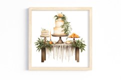 Green Boho Baby Shower Sublimation Product Image 2