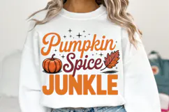 Pumpkin Spice Junkle Svg | Thanksgiving Svg | Shirt Svg Product Image 1