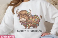 Highland Cow Sublimation Bundle PNG Product Image 9