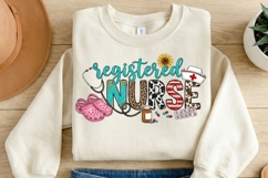 Registered Nurse PNG Sublimation Design, RN Shirt Graphic, C Product Image 2