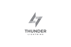 Thunder Logo Design Vector Template Product Image 2