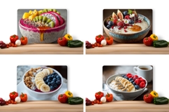 Porridge Cutting Board, Food Cutting Board, Food PNG Product Image 2