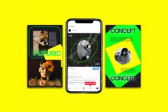 Gradient Style Instagram | PSD Product Image 3