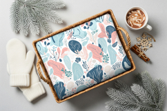 Winter blanket mockup Product Image 3