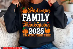 Thanksgiving 2025 PNG Funny Matching Crew Shirts,Family Product Image 4
