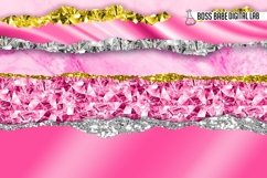 Glam Pink Tears Clipart Product Image 3