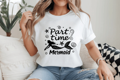 Part-time Mermaid SVG Design, Mermaid SVG Design Product Image 2