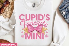 Cupid&#039;s favorite mini PNG, Retro Valentines Sublimatio PNG Product Image 2