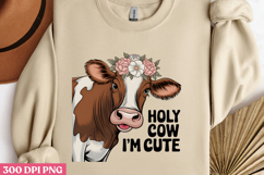 Holy Cow I&#039;m Cute PNG Product Image 3