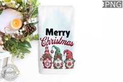 Merry Christmas Kitchen Towel - Christmas Towel Design Product Image 1