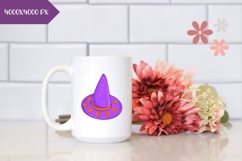 Hand Drawn Halloween Witch Hat Illustration PNG Product Image 2