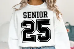 Senior 2025 svg | Graduation Svg | Shirt Svg Product Image 1