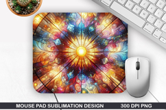 Mouse Pad Sublimation, Summer Mouse Pad PNG Design Product Image 1