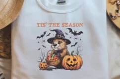 Halloween Capybara Tis-the-season Sublimation PNG Product Image 1