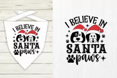 I believe in santa paws SVG, Christmas Dog SVG Product Image 2