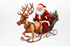 Christmas Skeleton Sublimation PNG Product Image 2