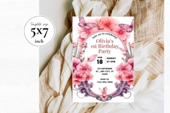 Baby Shower Invitation Template 226 Product Image 2
