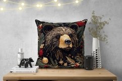 Christmas Bear Pillow Case Designs, Christmas Pillowcase PNG Product Image 2