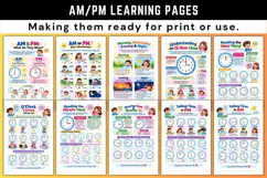 AM/PM Learning Pages Product Image 2