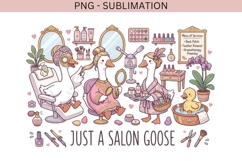 Salon goose png design for T-shirts Product Image 2