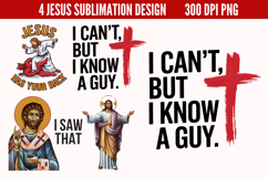 Jesus Sublimation PNG Product Image 1
