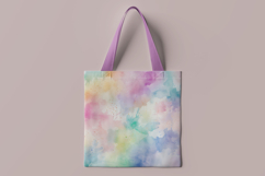 Pink Cloud Watercolor Digital Paper Product Image 3