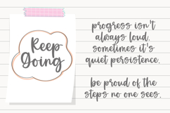 Planberry - A Clean and Cute handwritten font Product Image 2