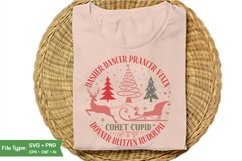 Farmhouse Christmas Round Sign SVG Design | Christmas SVG Product Image 2