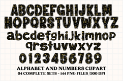 Father’s Day Alphabet clipart, father’s day letters doodle Product Image 2