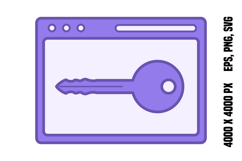 Colored Access Icon Product Image 1