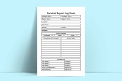 Incident Report Logbook KDP Interior Product Image 2