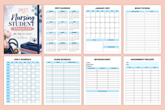 2027 Nursing Student Organizer | Nursing School Planner Product Image 2