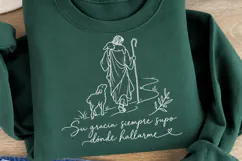 Tu Amor Vino Por Mi Christian PNG, Spanish Good Shepherd Fai Product Image 2