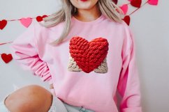 Crochet Valentines Day Clipart, Valentines Day Couplet Product Image 2