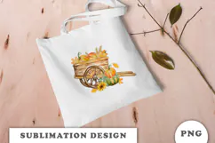 Watercolor Harvest Pumpkins composition png Product Image 2