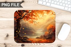Autumn Sublimation Mouse Pad PNG Bundle Product Image 3