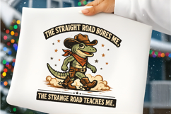 Strange Road Cowboy Lizard Quote Product Image 4
