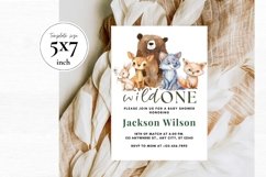 Baby Shower Invitation Template 290 Product Image 2