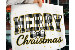 Christmas PNG, Merry Christmas Plaid, Merry Christmas PNG Product Image 3