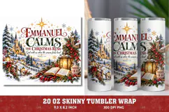 More Wonder Less Worry Christmas PNG, Jesus Christmas Nativi Product Image 1