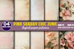 Pink Shabby Chic Junk Journal Bundle PNG Product Image 2