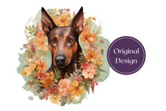 Pinscher Dog Tumbler Wrap PNG, Dog Sublimation Pinscher Product Image 2