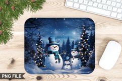 Christmas Snowman Mouse Pad Bundle - Christmas Sublimation Product Image 3