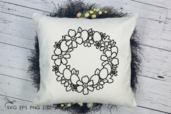 Easter Wreath svg files for cricut Product Image 2