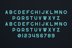 Zink Modern Geometric Display Font Product Image 2